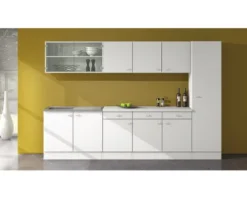 Flex Well - - BxTxH 50 x 50 x 200 cm weiß antifingerprint zerlegt Anschlag reversibel 00005341