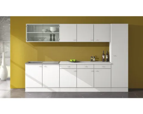 Flex Well - - BxTxH 50 x 50 x 200 cm weiß antifingerprint zerlegt Anschlag reversibel 00005341
