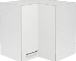 Flex Well Eckhängeschrank Varo BxTxH 60 x 32 x 54,8 cm weiß matt zerlegt Anschlag reversibel 00010992