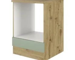Flex Well Herdumbauschrank Cara BxTxH 60 x 60 x 85 cm grün matt zerlegt 00012477