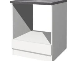 Flex Well Herdumbauschrank Lucca BxTxH 60 x 60 x 85 cm weiß matt zerlegt 00010746