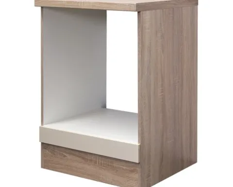 Flex Well Herdumbauschrank Nepal BxTxH 60 x 60 x 86 cm kaschmir glänzend zerlegt 00007561