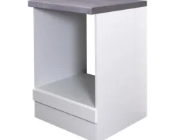 Flex Well Herdumbauschrank Varo BxTxH 60 x 60 x 85 cm weiß matt zerlegt 00010982