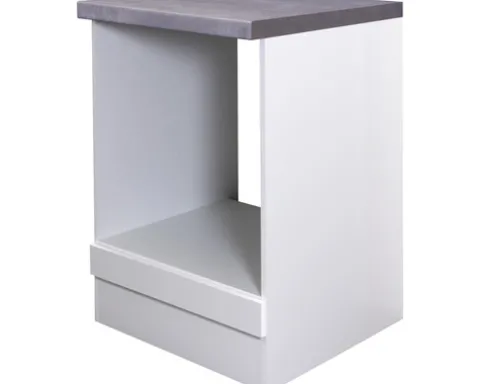 Flex Well Herdumbauschrank Varo BxTxH 60 x 60 x 85 cm weiß matt zerlegt 00010982
