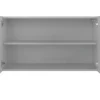 Flex Well Hängeschrank Capri BxTxH 100 x 32 x 54,8 cm schwarz matt antifingerprint zerlegt Anschlag links rechts 00012515