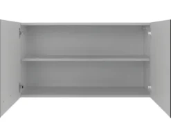 Flex Well Hängeschrank Capri BxTxH 100 x 32 x 54,8 cm schwarz matt antifingerprint zerlegt Anschlag links rechts 00012515