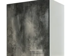 Flex Well Hängeschrank Lucca BxTxH 50 x 32 x 55 cm caledonia-beton-optik matt zerlegt Anschlag reversibel 00011394