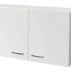 Flex Well Hängeschrank Lucca BxTxH 100 x 32 x 55 cm weiß matt zerlegt Anschlag links rechts 00010743