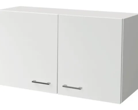 Flex Well Hängeschrank Lucca BxTxH 100 x 32 x 55 cm weiß matt zerlegt Anschlag links rechts 00010743