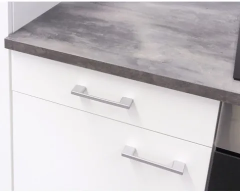 Flex Well Hängeschrank Lucca BxTxH 60 x 32 x 89 cm weiß matt zerlegt Anschlag reversibel 00011238