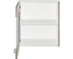 Flex Well Hängeschrank mit Glastür Samoa BxTxH 50 x 32 x 55 cm sonoma eiche matt zerlegt Anschlag reversibel 00007594