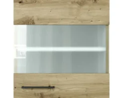 Flex Well Hängeschrank mit Glastür Cara BxTxH 50 x 32 x 54,8 cm eiche design matt zerlegt Anschlag reversibel 00012657