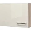 Flex Well Hängeschrank Nepal BxTxH 60 x 32 x 32 cm kaschmir glänzend zerlegt Anschlag reversibel 00007587