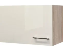 Flex Well Hängeschrank Nepal BxTxH 60 x 32 x 32 cm kaschmir glänzend zerlegt Anschlag reversibel 00007587