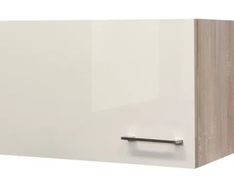 Flex Well Hängeschrank Nepal BxTxH 60 x 32 x 32 cm kaschmir glänzend zerlegt Anschlag reversibel 00007587