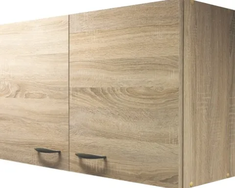 Flex Well Hängeschrank Oslo BxTxH 100 x 32 x 55 cm sonoma eiche matt zerlegt Anschlag links rechts 00010521