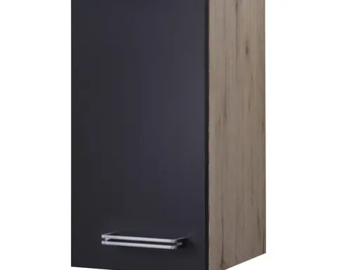 Flex Well Hängeschrank Santo BxTxH 30 x 32 x 55 cm anthrazit matt zerlegt Anschlag reversibel 00011027