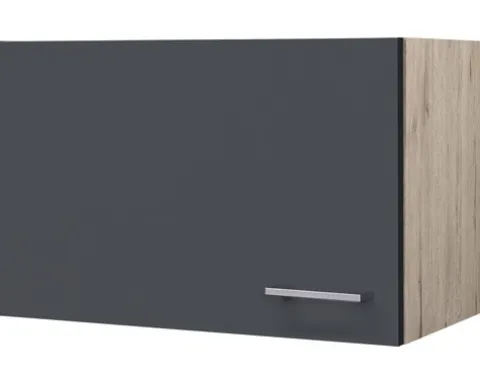 Flex Well Hängeschrank Tiago BxTxH 60 x 32 x 32 cm basaltgrau matt zerlegt Anschlag reversibel 00011708