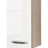 Flex Well Hängeschrank Valero BxTxH 30 x 32 x 55 cm weiß hochglanz zerlegt Anschlag reversibel 00007834