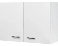 Flex Well Hängeschrank Wito BxTxH 80 x 32 x 55 cm weiß matt zerlegt Anschlag links rechts 00006941