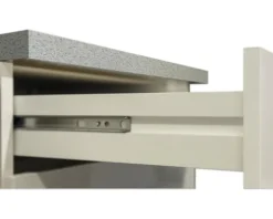Flex Well Küchenzeile ohne Geräte Wito 280 cm weiß matt zerlegt Variante reversibel 00009223