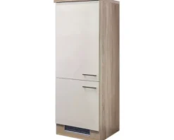 Flex Well Küchenzeile ohne Geräte Nepal 300 cm kaschmir glänzend zerlegt Variante reversibel 00010040