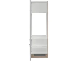 Flex Well Kühlumbauschrank für 88er Einbaukühlschrank Samoa BxTxH 60 x 57 x 200 cm weiß matt zerlegt Anschlag reversibel 00007528