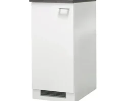 Flex Well Kühlumbauschrank für 88er Einbaukühlschrank Lucca BxTxH 60 x 60 x 126 cm weiß matt zerlegt Anschlag reversibel 00010742