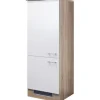 Flex Well Kühlumbauschrank für 88er Einbaukühlschrank Samoa BxTxH 60 x 60 x 161 cm weiß matt zerlegt Anschlag reversibel 00009483