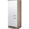 Flex Well Kühlumbauschrank für 88er Einbaukühlschrank Valero BxTxH 60 x 57 x 161 cm weiß hochglanz zerlegt Anschlag reversibel 00007820