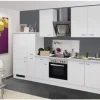 Flex Well Kühlumbauschrank für 88er Einbaukühlschrank Wito BxTxH 60 x 57 x 200 cm weiß matt zerlegt Anschlag reversibel 00006929