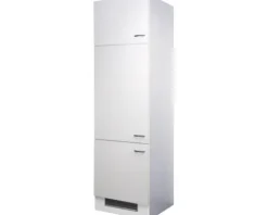 Flex Well Kühlumbauschrank für 88er Einbaukühlschrank Wito BxTxH 60 x 57 x 200 cm weiß matt zerlegt Anschlag reversibel 00006929