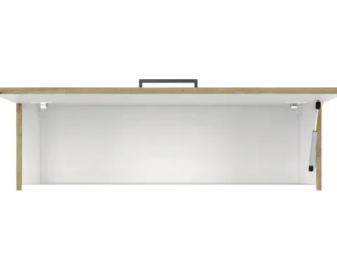 Flex Well Klapphängeschrank Cara BxTxH 100 x 32 x 32 cm eiche design matt zerlegt 00012576
