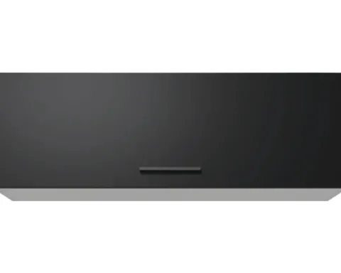 Flex Well Klapphängeschrank Capri BxTxH 100 x 32 x 32 cm schwarz matt antifingerprint zerlegt 00012575
