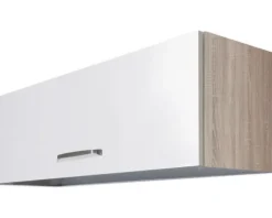 Flex Well Klapphängeschrank Valero BxTxH 100 x 32 x 32 cm weiß hochglanz zerlegt 00011205