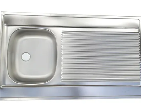 Flex Well Spülenschrank inkl Spüle Tiago BxTxH 100 x 60 x 85 cm basaltgrau matt zerlegt 00012092
