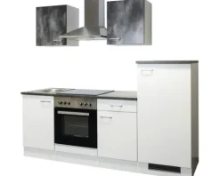 Flex Well Spülenschrank Lucca BxTxH 50 x 57,1 x 82,2 cm weiß matt zerlegt Anschlag reversibel 00010750