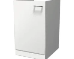 Flex Well Spülenschrank Lucca BxTxH 50 x 57,1 x 82,2 cm weiß matt zerlegt Anschlag reversibel 00010750