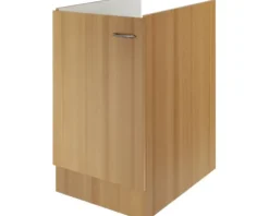 Flex Well Spülenschrank Nano BxTxH 50 x 57 x 82 cm buche matt zerlegt Anschlag reversibel 00006904