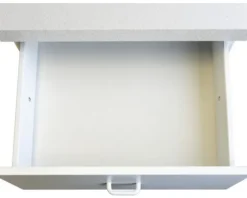 Flex Well Unterschrank mit Schublade und Drehtür Speed BxTxH 50 x 50 x 85 cm weiß matt zerlegt Anschlag reversibel 00005343