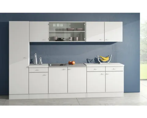 Flex Well Unterschrank mit Schublade und Drehtür Speed BxTxH 100 x 50 x 85 cm weiß matt zerlegt Anschlag links rechts 00005347