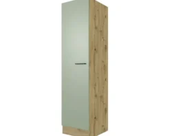 Flex Well Vorratsschrank Cara BxTxH 50 x 57 x 200 cm grün matt zerlegt Anschlag reversibel 00012471