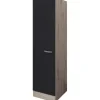 Flex Well Vorratsschrank Santo BxTxH 50 x 57 x 200 cm anthrazit matt zerlegt Anschlag reversibel 00011005