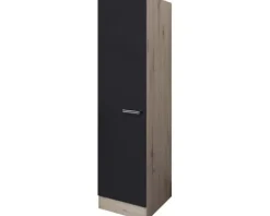 Flex Well Vorratsschrank Santo BxTxH 50 x 57 x 200 cm anthrazit matt zerlegt Anschlag reversibel 00011005