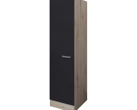 Flex Well Vorratsschrank Santo BxTxH 50 x 57 x 200 cm anthrazit matt zerlegt Anschlag reversibel 00011005