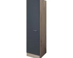 Flex Well Vorratsschrank Tiago BxTxH 50 x 57 x 200 cm basaltgrau matt zerlegt Anschlag reversibel 00011675