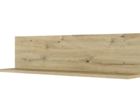 Flex Well Wandregal Cara BxTxH 100 x 19 x 22,8 cm eiche design matt zerlegt 00012663