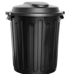 FLOORDIREKT Mülleimer Robin 60L Abfalleimer mit Deckel Geruchsdicht Hygienisch