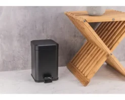 form&style Treteimer ACCADIA 3 l schwarz matt