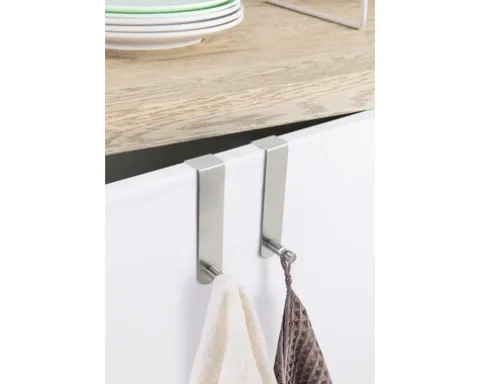 form&style Türhaken edelstahl gebürstet 2 Stück